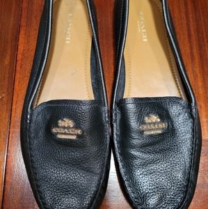 Coach Women's Black Loafers 7.5
